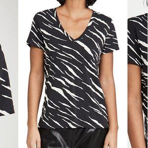 Rails size small zebra print t‎ shirt